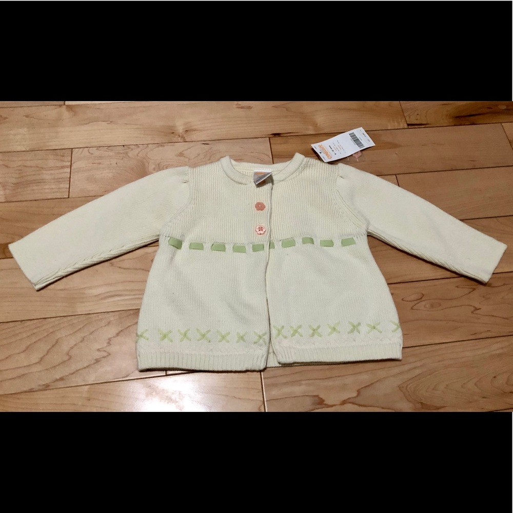 NWT Gymboree Cream Cardigan